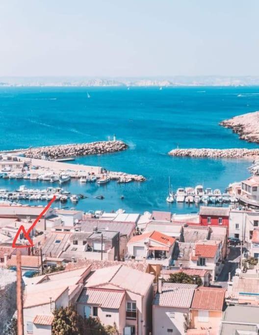 Maison De Village A 35 M Du Bord De Mer Марсилия Екстериор снимка